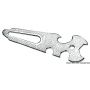 Stainless steel AISI 316 multi-purpose tool.