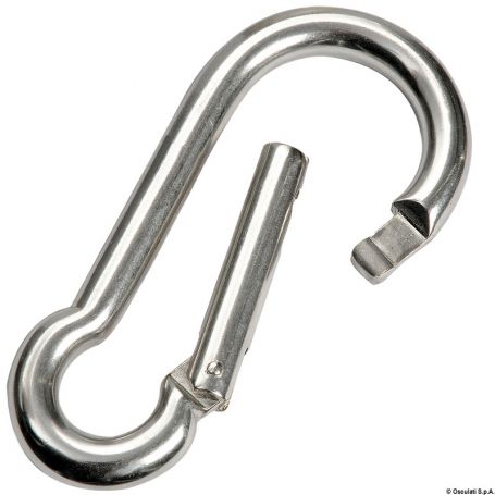 Moschettone in acciaio inox AISI 316