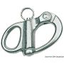 Stainless steel carabiner for spinnakers, halyards, and general uses.