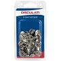 Stainless steel buttons