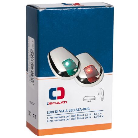 Luci di via a LED Sea-Dog in acciaio inox