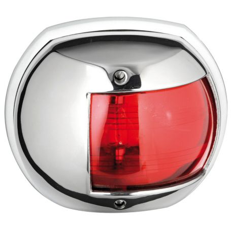 Maxi 20 street lights made of mirror-polished AISI 316 stainless steel.