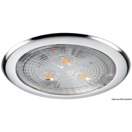 Plafoniera LED senza incasso