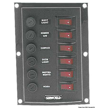 Nylon electrical panel