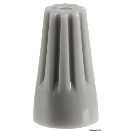Plastic electrical cable connectors.