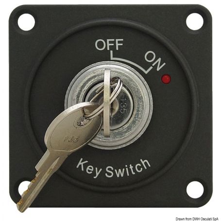 Voltage sensitive switch (charge distributor on two batteries) and parallel emergency batteries.