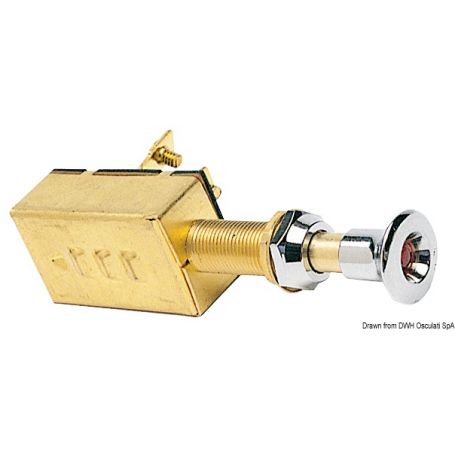 ON-OFF switch with LED indicator light.