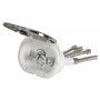 Box doccia Oval con miscelatore e doccia a pulsante Mizar