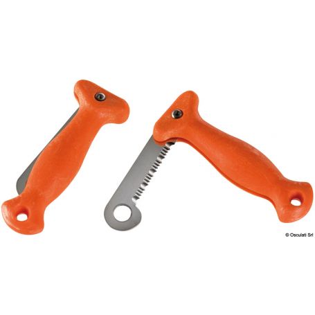 Coltello pieghevole per zattere