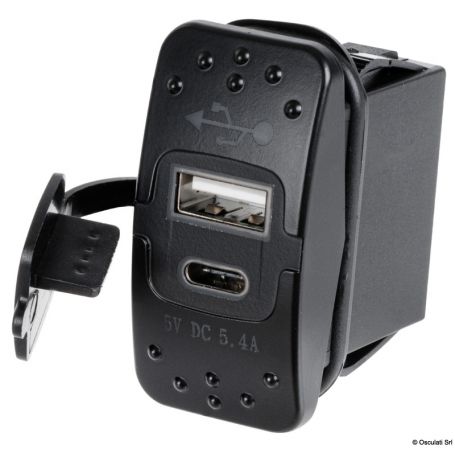 Presa di corrente con doppio USB