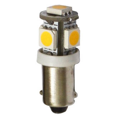 Lampadina LED per fanali, luci cortesia e luci di via zoccolo BA9S