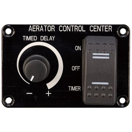Aerating pumps control timer