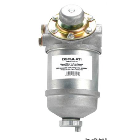Filtro decantatore per gasolio