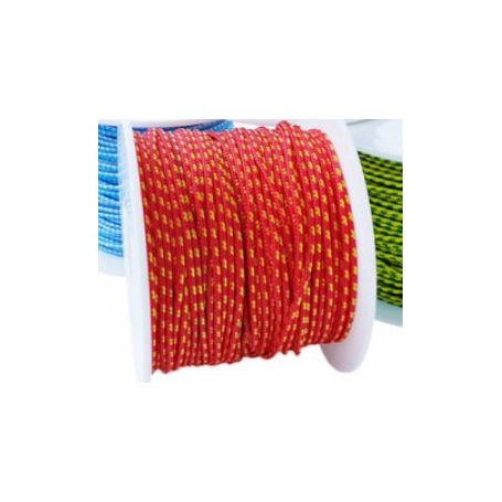 Double red braid mm.2 x 30mt