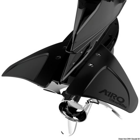Hydrofoil STING RAY AIRO Fissaggio con viti