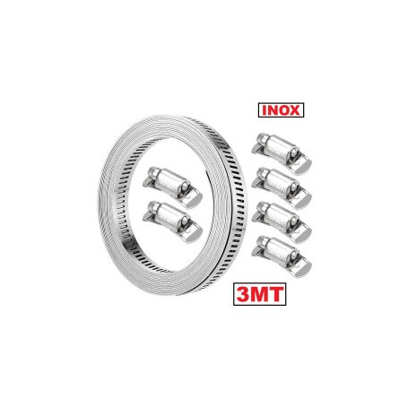 KIT FASCETTE METRICHE W4 L.3mt banda 13mm con 6 testine