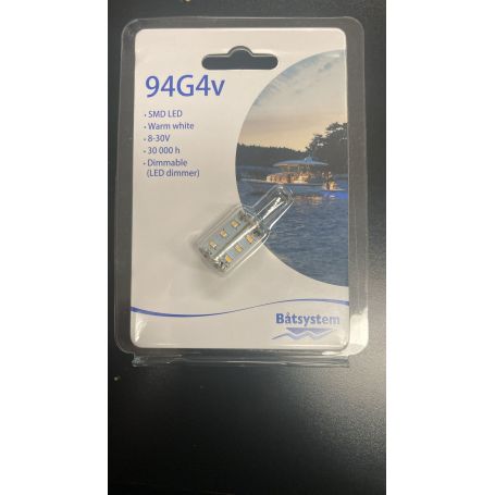 LED light model G4 8-30V - white light - 95 lumen