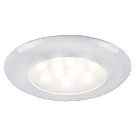 Plafoniera Led ad incasso SOLE ghiera bianca