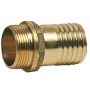 Brass cast and turned male hose connector