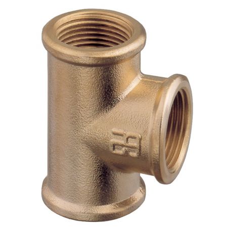 2½" brass T-fitting