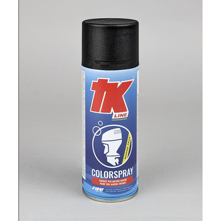 TK COLOUR SPRAY MATT BLACK
