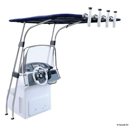 T-Top in alluminio anodizzato