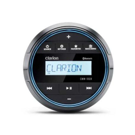Clarion Marine Compact Source Unit 3" Round Stereo