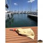 Synthetic chamois mop for boat cleaning