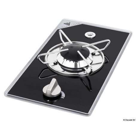 Piano a gas in vetro cristallo