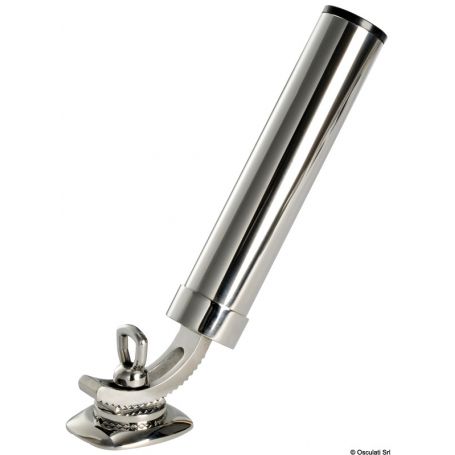 Adjustable fishing rod holder