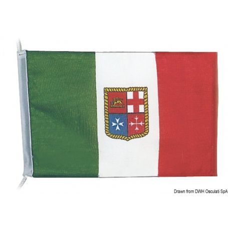 Italian flag in lightweight polyester.