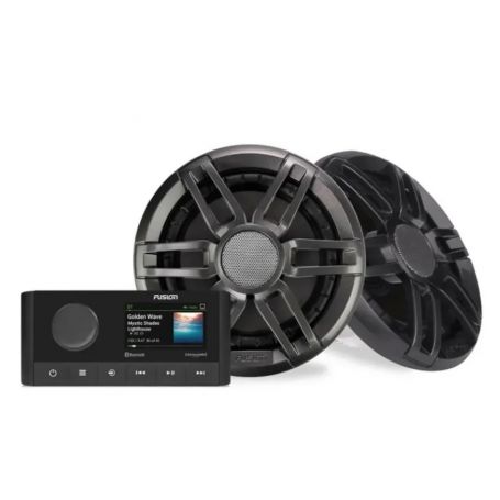 KIT Stereo MS-RA210 con speaker XS Sports colore nero