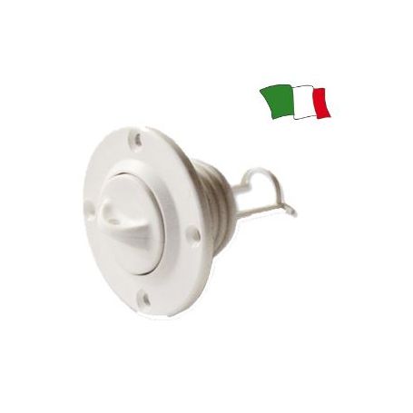 Boccola di scarico bianca d.esterno 50mm