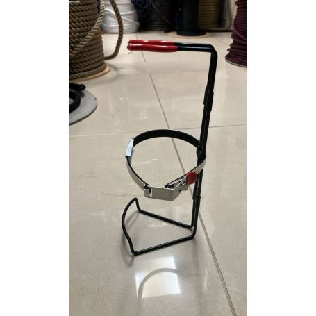 Portable fire extinguisher holder