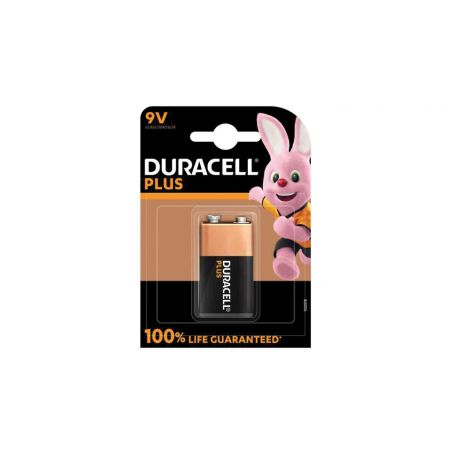 Duracell plus100 9-volt battery