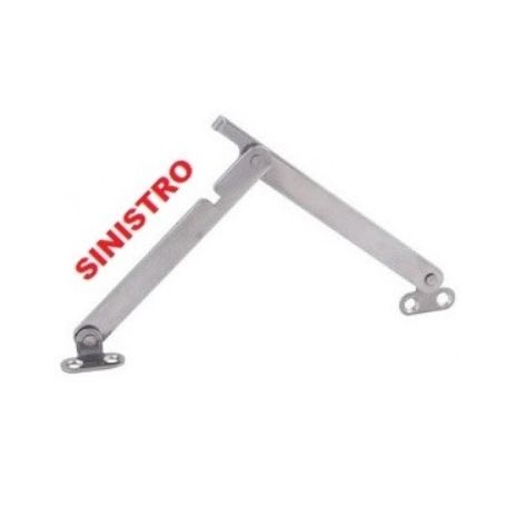 Left-handed stainless steel articulated compass. Length: 300 mm