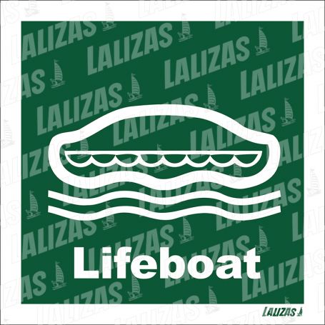 LIFE BOAT PLATE CM.30X30
