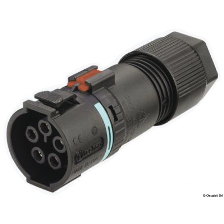 Presa/Spina volante 2/3/4 poli connessione a scatto