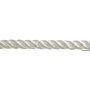 Twisted 3-ply polypropylene rope.