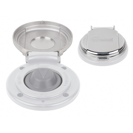 Grey rubber foot button for descent Down