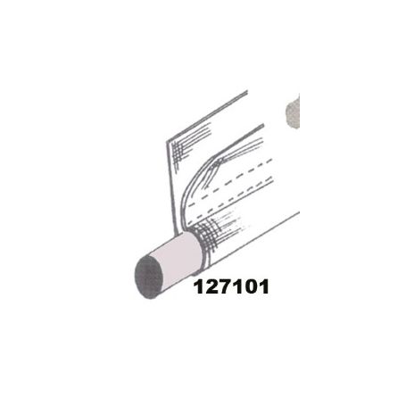 CANALINA RELINGA BARRA DA 4 MT  NERA