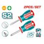 Set of short screwdrivers (2 pcs)