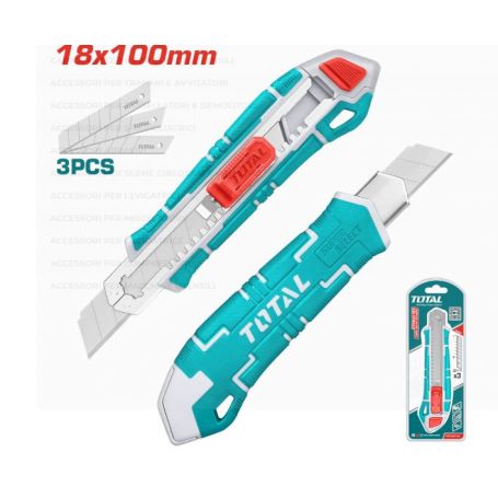 Plastic cutter with 3 blades, 18 mm
