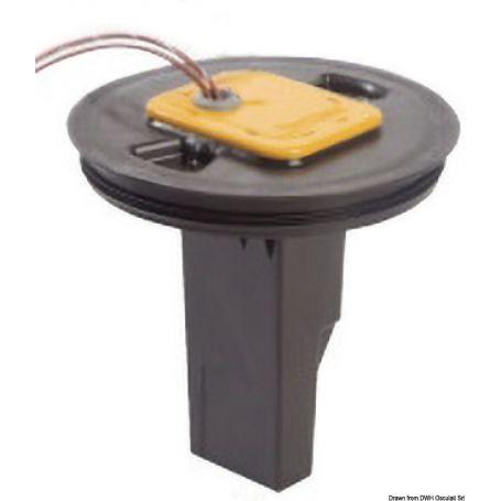 Grey water collection sump WHALE with integrated IC sensor.