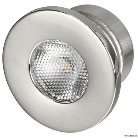 Recessed LED ceiling light - front panel.