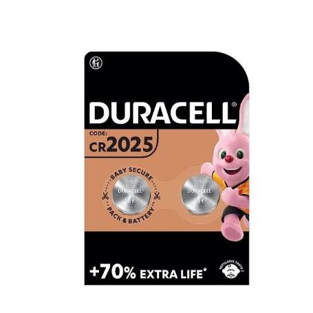 CR 2025 BATTERY, PACK OF 2