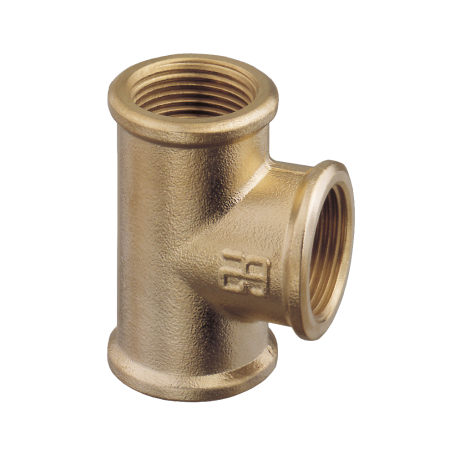 RACCORDO A TEE OTTONE DA 4''