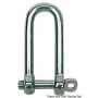 Extra-long stainless steel clips, 4 mm