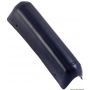Bow fender for sailboats with a sharp straight bow.