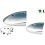 KIT TERMINALI DX E SX IN ACCIAIO INOX mm.90
